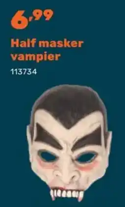 Happyland Half masker vampier aanbieding