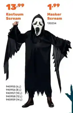 Happyland Kostuum Scream aanbieding