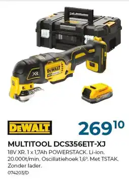 Meno Pro Multitool dcs356eit-xj aanbieding