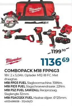 Meno Pro Combopack m18 fpp6g3 aanbieding