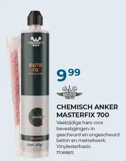 Meno Pro chemisch anker masterfix 700 aanbieding
