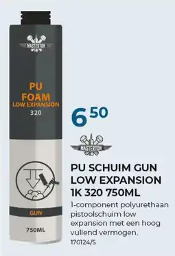 Meno Pro pu schuim gun low expansion aanbieding