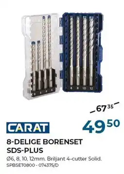 Meno Pro 8-delige boreset sdS-plus aanbieding