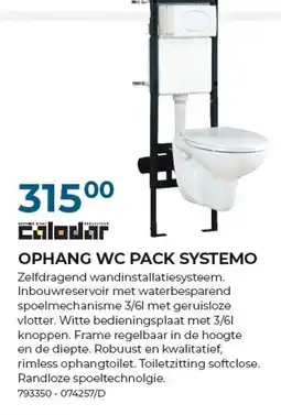 Meno Pro Ophang wc pack systemo aanbieding
