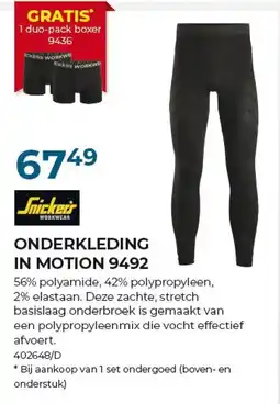 Meno Pro Onderkleding in motion aanbieding