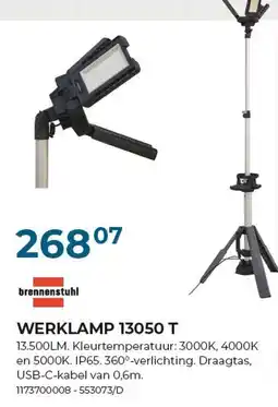 Meno Pro werklamp 13050 t aanbieding