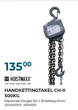 Meno Pro handkettingtakel ch-ii aanbieding