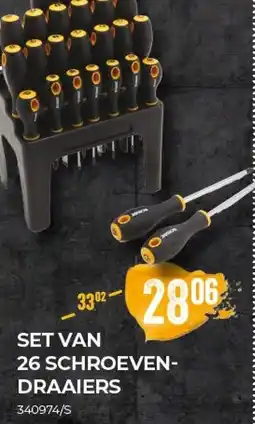 Meno Pro Set van 26 schroeven-draaiers aanbieding