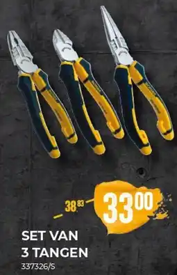 Meno Pro Set van 3 tangen aanbieding