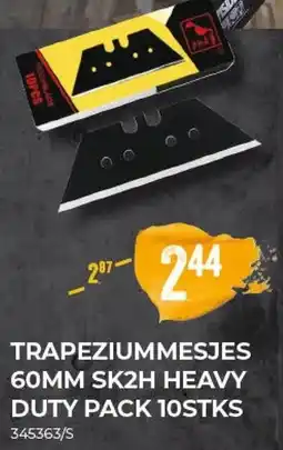 Meno Pro Trapeziummesjes aanbieding