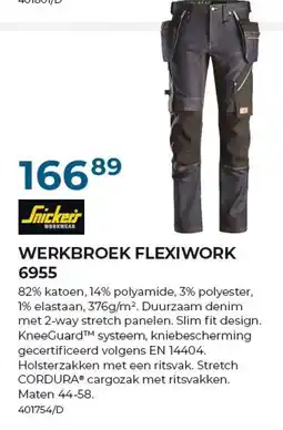 Meno Pro werkbroek flexiwork aanbieding
