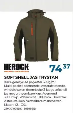Meno Pro Softshell jas trystan aanbieding