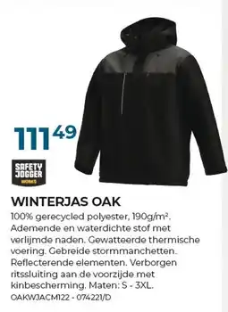 Meno Pro Winterjas oak aanbieding