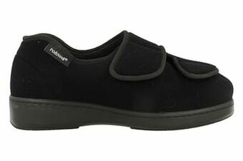 Berca Shoes Podowell Antibacterien Pantoffel Gesloten Dames/heren Athos Extra Breed/wijde Opening/ Wasbare Binnenzool/ Zorgpantoffel - Zw aanbieding