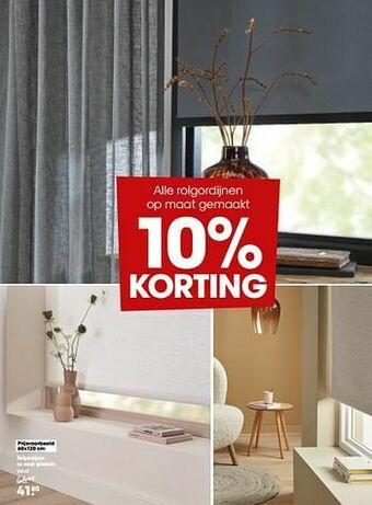 Kwantum Rolgordijnen op maat gemaakt aanbieding