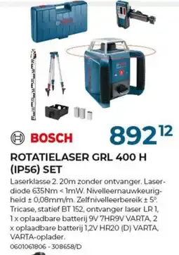 Meno Rotatielaser grl 400 h aanbieding