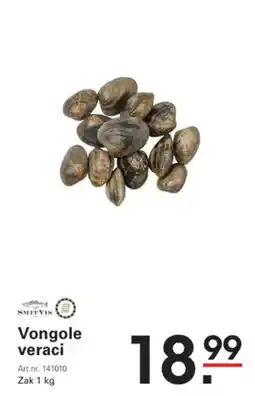 Sligro Vongole veraci aanbieding