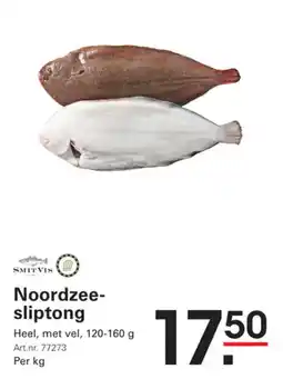 Sligro Noordzee-sliptong aanbieding