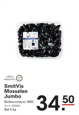 Sligro SmitVis Mosselen Jumbo aanbieding
