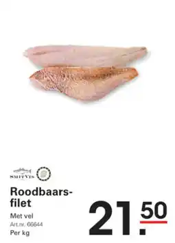 Sligro Roodbaars-filet aanbieding