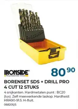 Meno Borensset sds + drill pro aanbieding