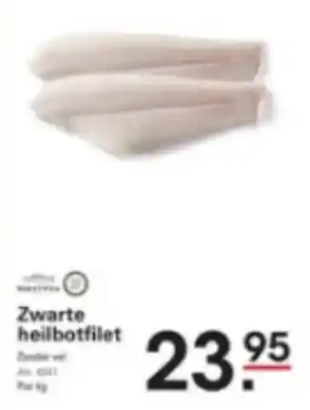 Zwarte heilbotfilet
