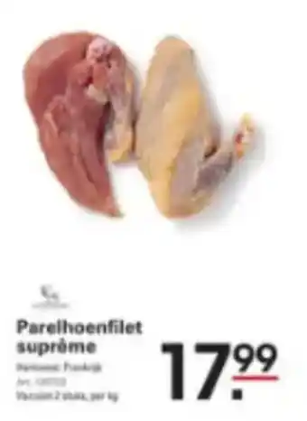 Parelhoeinfilet suprême