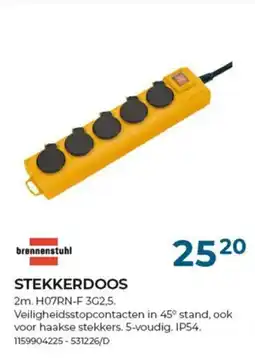 Meno Stekkerdoos aanbieding