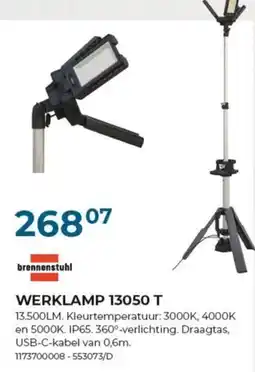 Meno werklamp 13050 t aanbieding