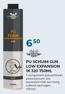Meno Pu schuim gun low expansion aanbieding