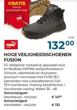 Meno Hoge veiligheidsschoenen fusion aanbieding
