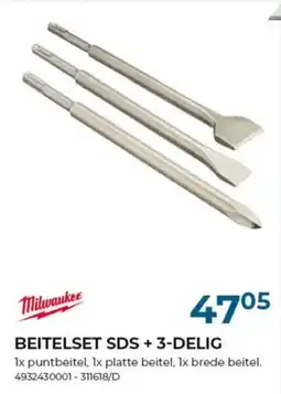 Meno Beitelset sds + 3-delig aanbieding