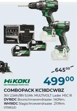 Meno Combopack kc18dcwbz aanbieding