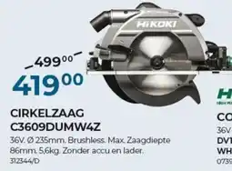 Meno Cirkelzaag C3609DUMW4Z aanbieding