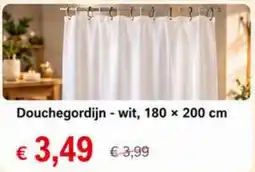 NH Market Douchegordijn aanbieding
