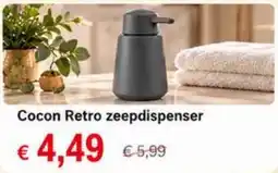 NH Market Cocon Retro zeepdispenser aanbieding