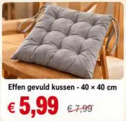 NH Market Effen gevuld kussen aanbieding