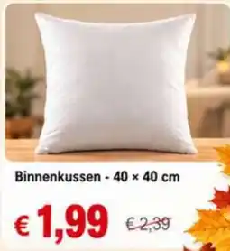 NH Market Binnenkussen aanbieding