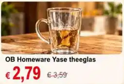 NH Market OB Homeware Yase thee glas aanbieding