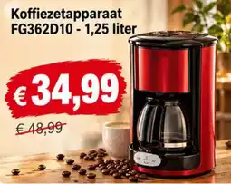 NH Market Koffiezetapparaat FG362D10 aanbieding