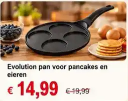 NH Market Evolution pan voor pancakes en eieren aanbieding