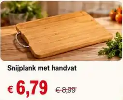 NH Market Snijplank met handvat aanbieding