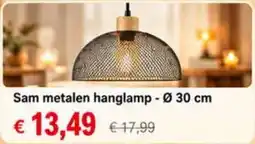 NH Market Sam metalen hanglamp aanbieding