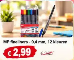 NH Market mp fineliners aanbieding
