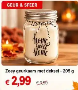 NH Market Zoey geurkaars met deksel aanbieding