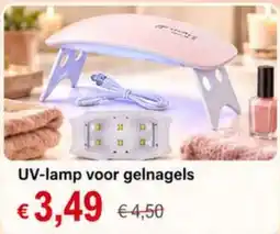 NH Market UV-lamp voor gelnagels aanbieding