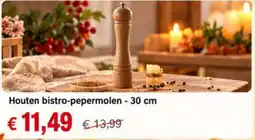 NH Market Houten bistro-pepermolen aanbieding
