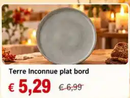 NH Market Terre Inconnue plat bord aanbieding