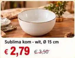 NH Market Sublima kom aanbieding