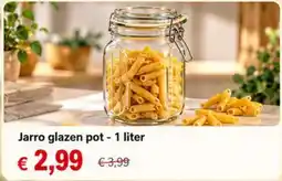 NH Market Jarro glazen pot aanbieding